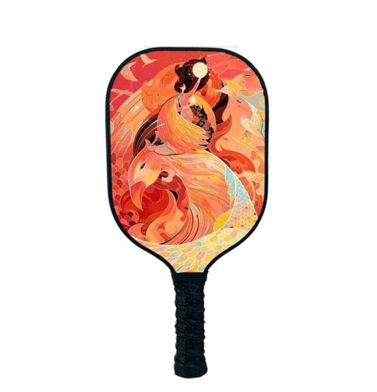 Juciao Phoenix 4.5" Handle Pickleball Paddle Carbon Fiber Composite USA