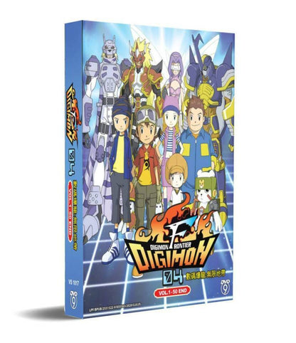 Digimon Frontier 04 Vol.1-50 End English Dubbed Ship From USA