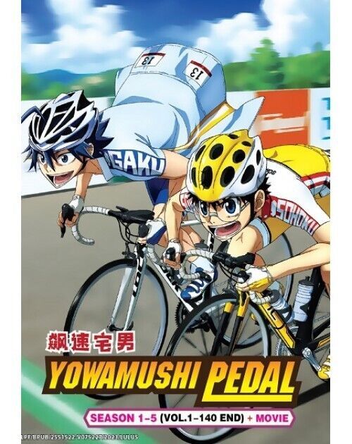 Yowamushi Pedal Season 1-5 Vol.1-140 End + The Movie English Sub SHIP FROM USA